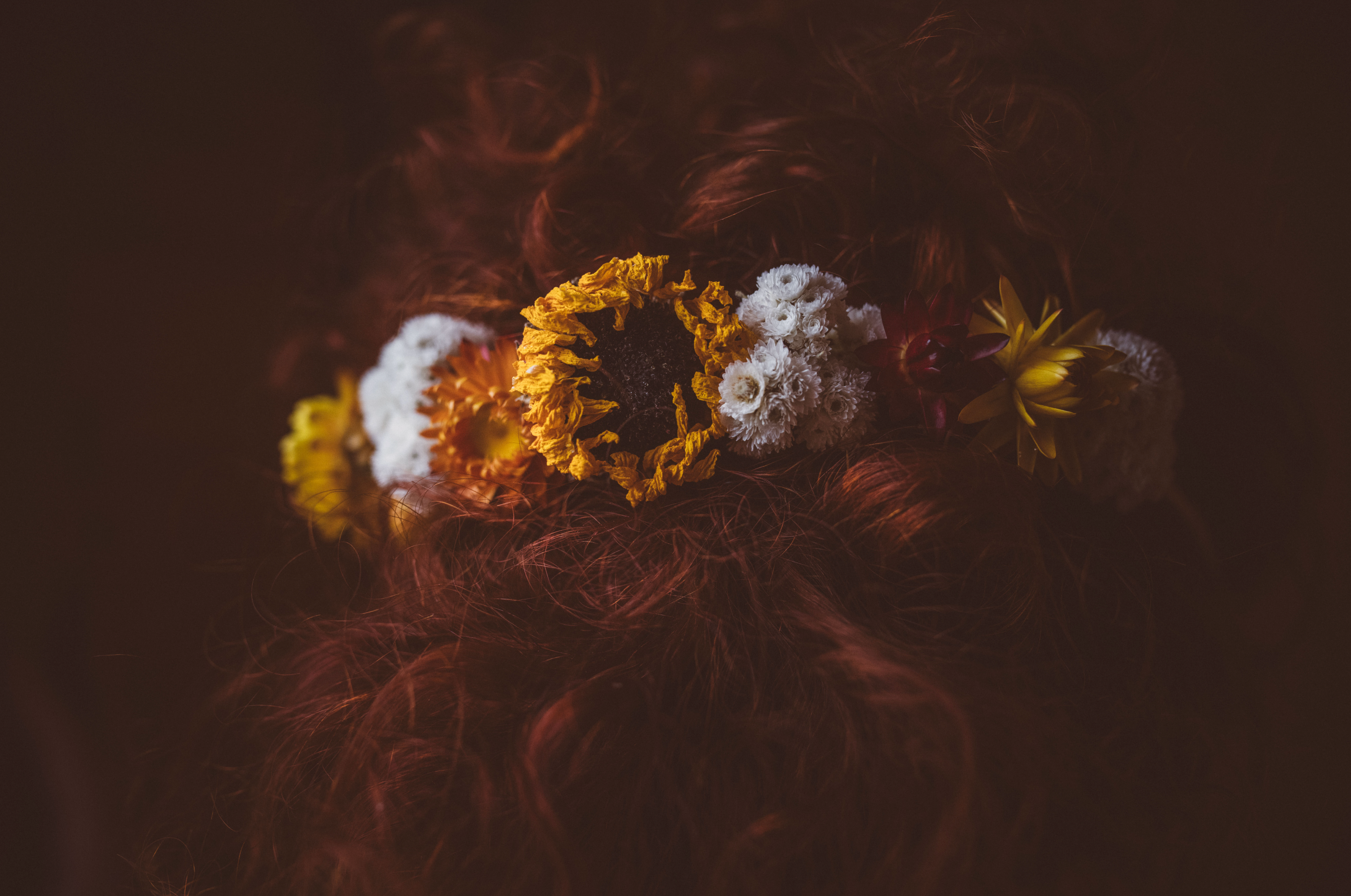 Floral headband
